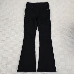 American Eagle Outfitters Next Level Stretch Hi-Rise Artist Flare 6 Long BNWOT